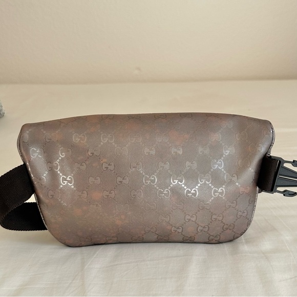 GUCCI GUCCISIMA IMPRIME MONOGRAM CANVAS BELT BAG FANNY PACK BUMBAG WAIST BAG - Picture 7 of 13